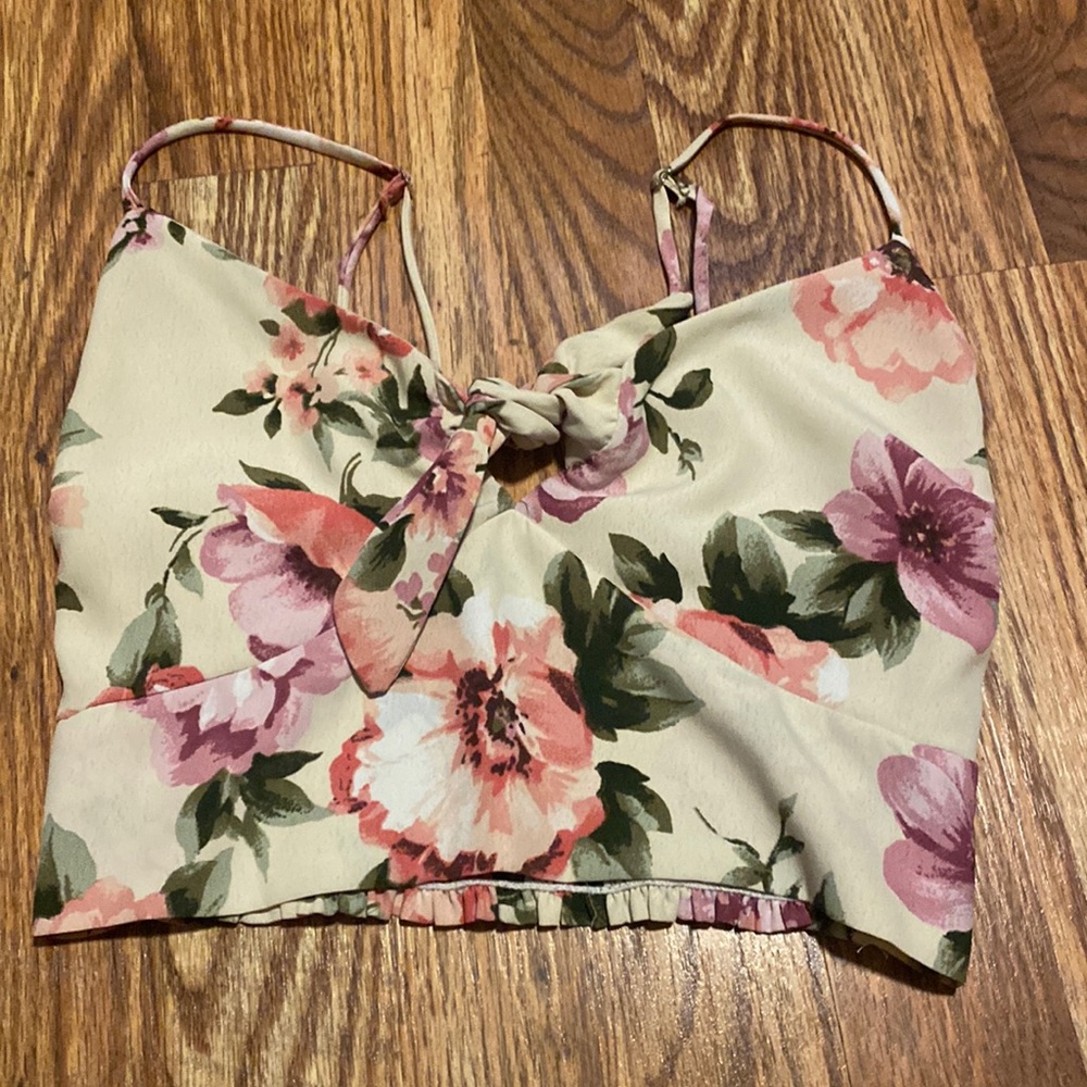 flower crop top